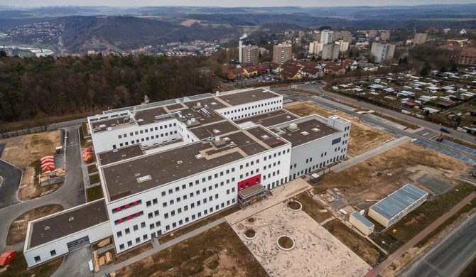 Neubau des Krankenhaus Wertheim auf dem Reinhardshof