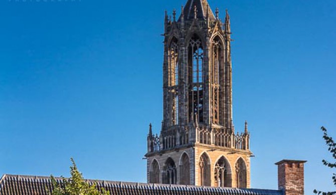 Westturm des Domes in Utrecht, Niederlande