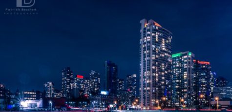 Downtown Toronto (Kanada) bei Nacht